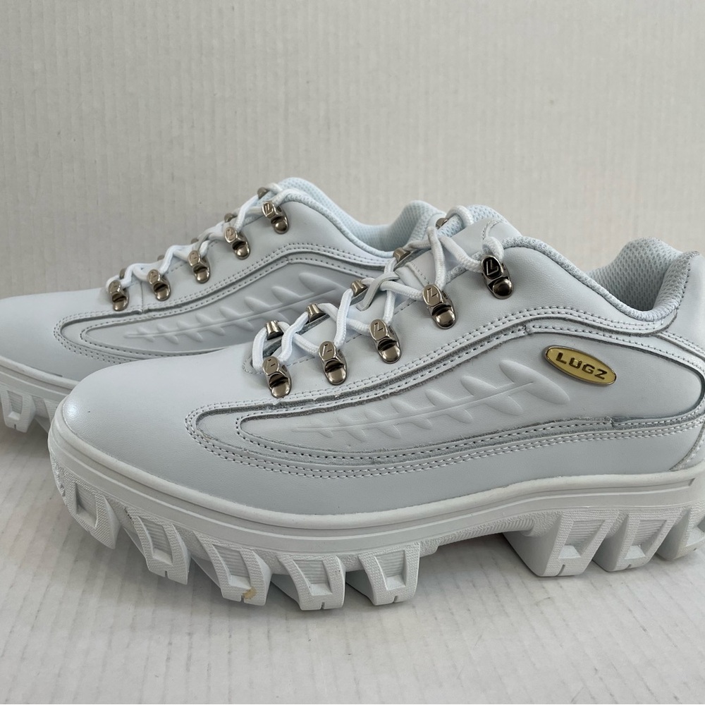 New in Box Women Lugz Dot Com Leather
Casual Shoes WDOTL-100 White - Picture 5 of 6